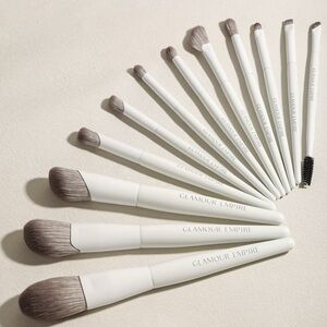 Glamour Empire White Brush Collection 12 pieces $149.95 NEW